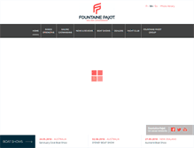 Tablet Screenshot of catamarans-fountaine-pajot.com